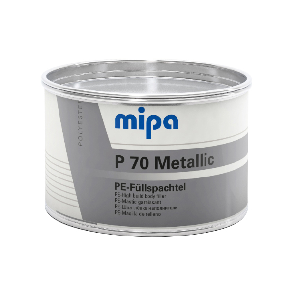 Mipa P70  Aluminium Pigmented Filler (1KG)