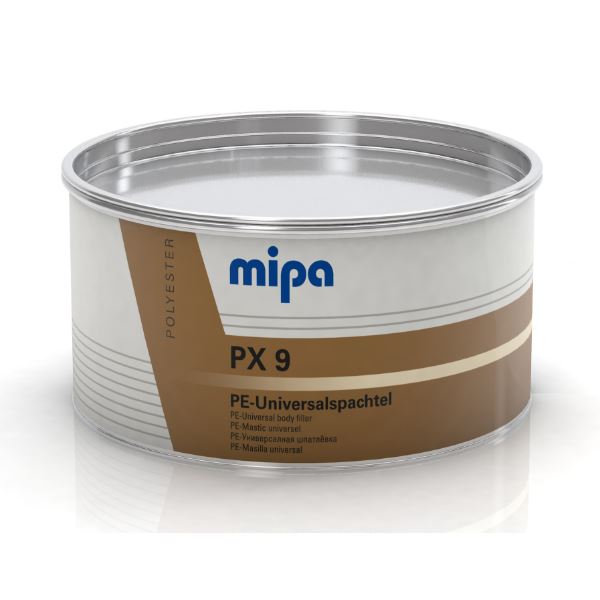Mipa PX9 Incl Hardener Univ 2 Comp Polyester Putty (1LT)