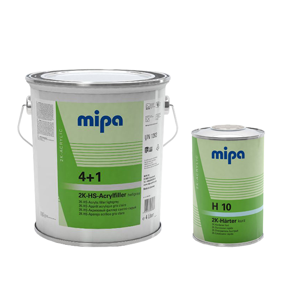 Mipa 80 x 4+1 Grey 4Ltr & 80 x H10 1Ltr 1 ITEM