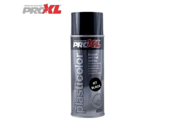 PROXL - PLASTICOLOUR AEROSOL JET BLACK (400ML)