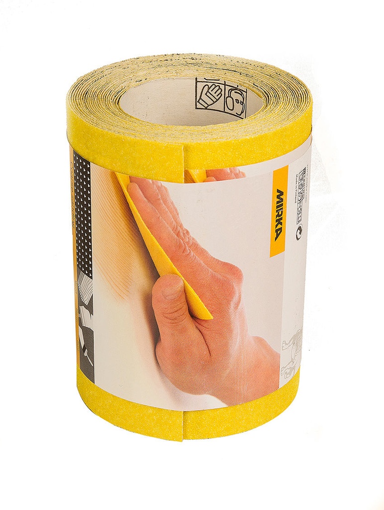 ABRASIVE YELLOW BASIC 115mm x 5m rll P80