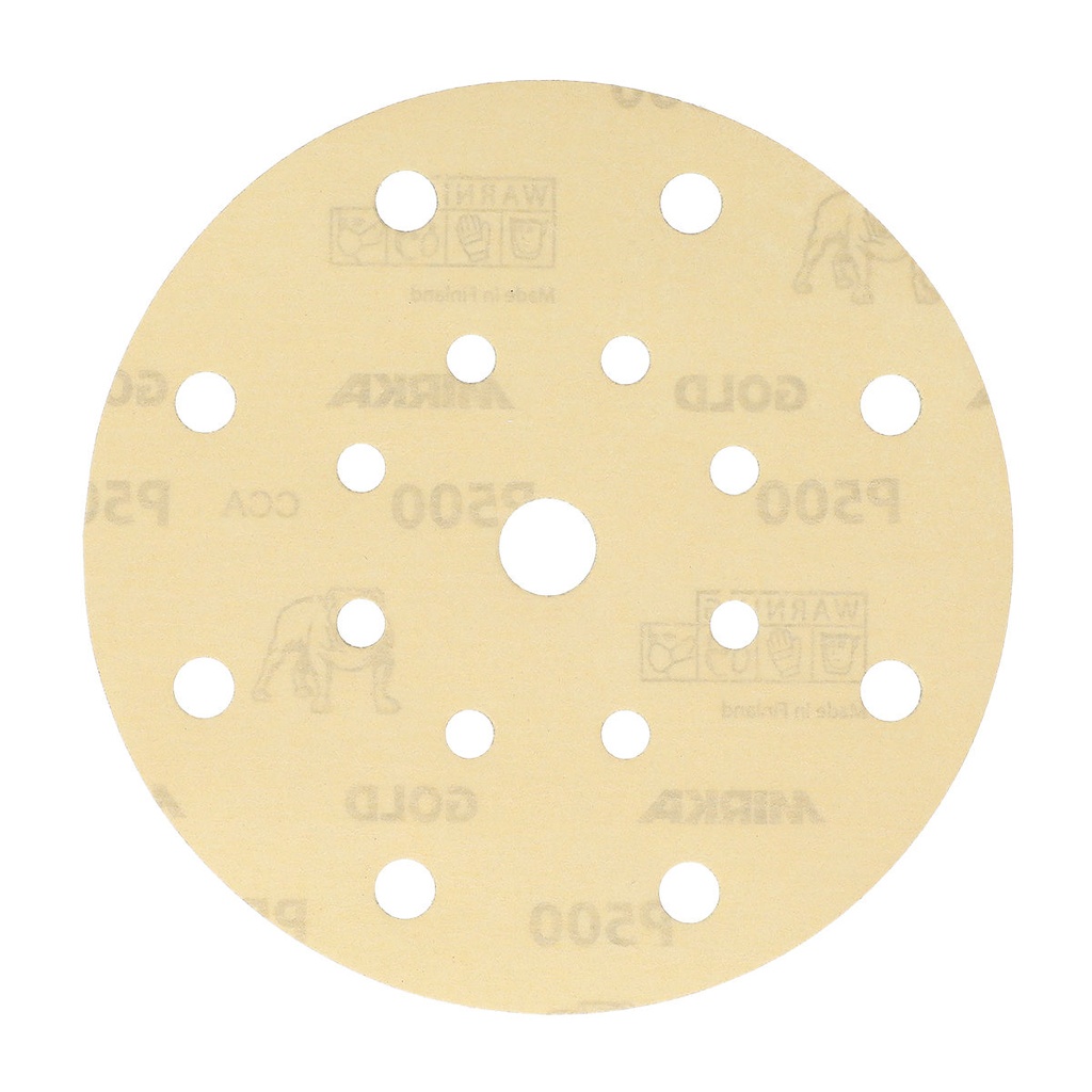Mirka GOLD 150mm Grip 17H FTO P150, 100/Pack