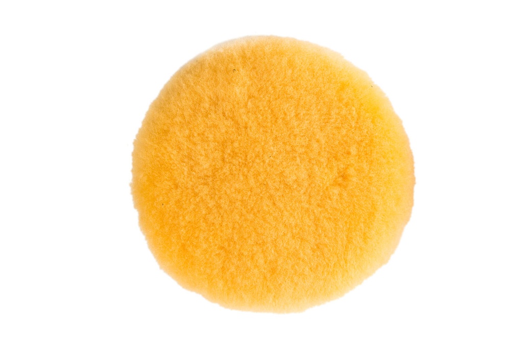 Mirka Lambswool Pad Pro 150mm Grip, yellow 2/Pack