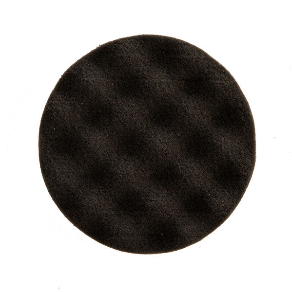 Polishing Foam Pad 85x25mm Black M Waffle 2/Pack