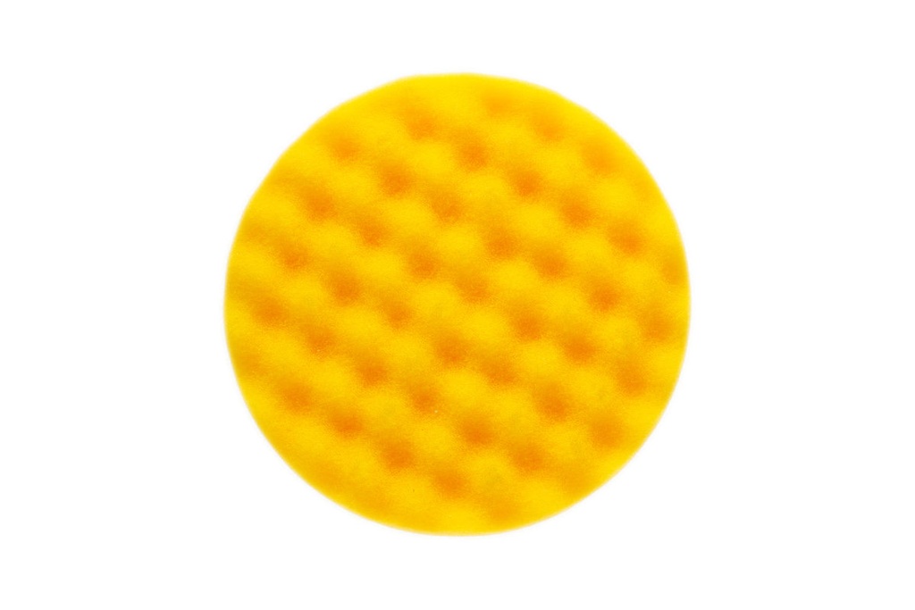 Mirka Polishing Foam Pad 135x25mm Yellow Waffle,10/Pack