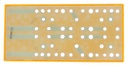 Mirka Backing Pad 81x165mm for DEOS 353 50H Medium