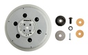 Mirka Backing Pad UNI 150mm 5/16+ M8 Grip 61H Hard"