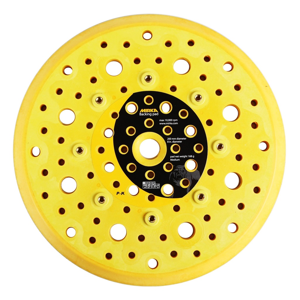 Mirka Backing Pad Net 200mm Grip 89H Medium for ROS2 850