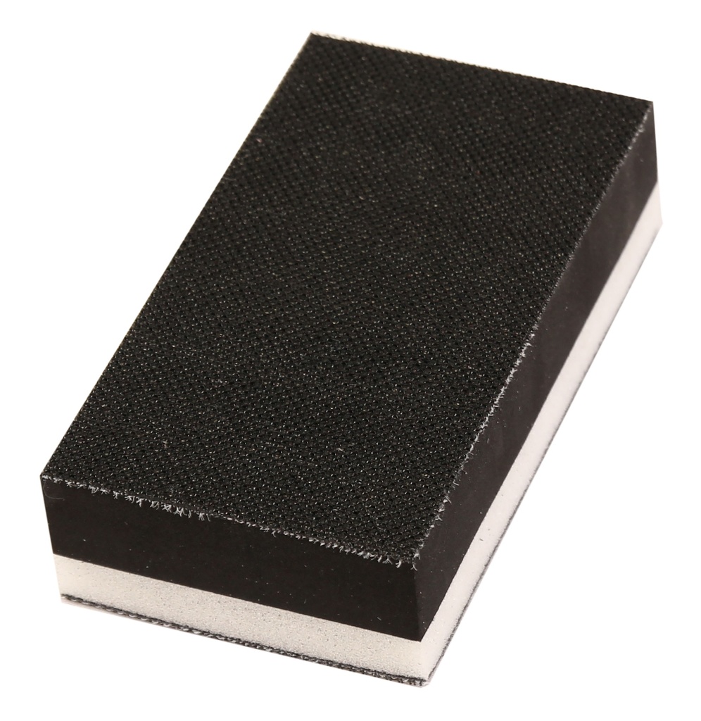 Sanding Block 70x125mm Grip 2-Sided Soft/Hard