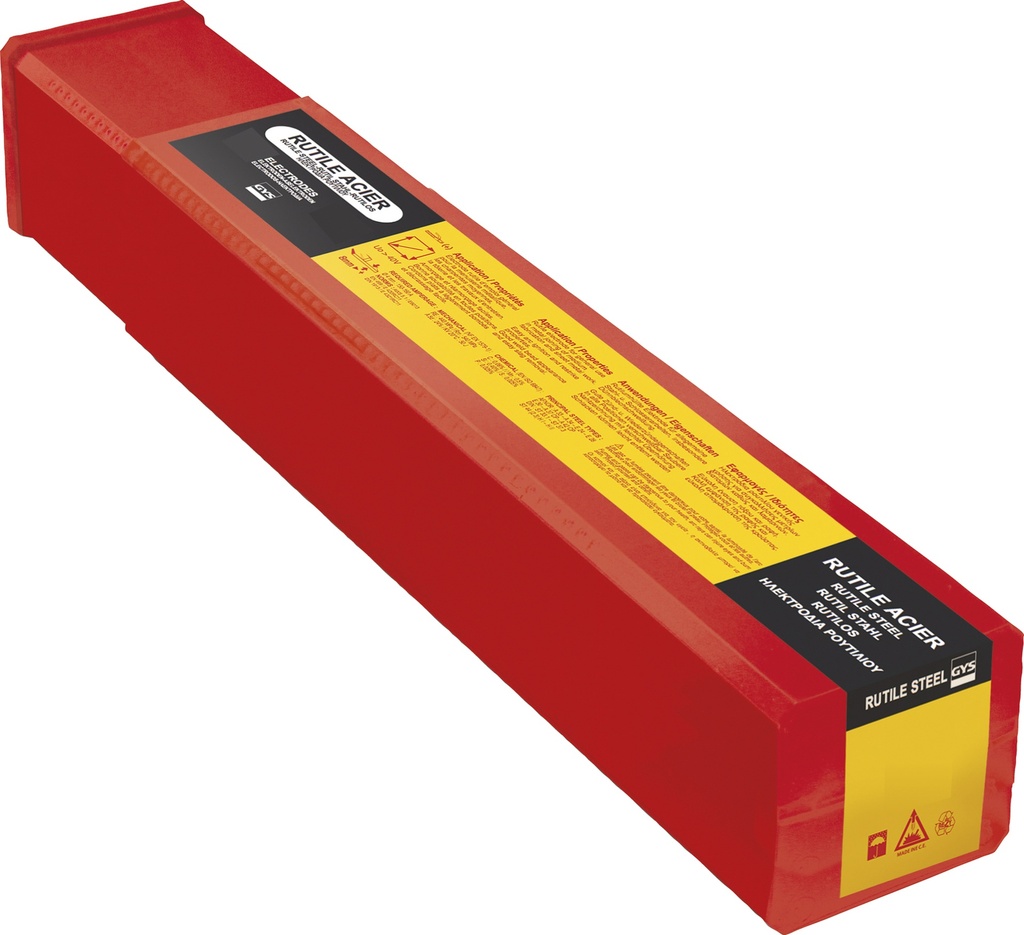 GYS 252 RUTILE ELECTRODES - STEEL- TYPE GY38 - Ø2.5 - 4.6KG (PLA