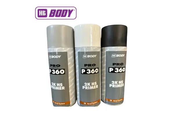 HB Body SPRAY PRIMER 2K 360 BLACK 400ML