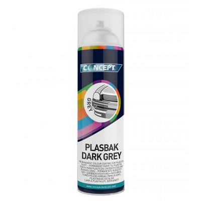 450ml Concept Plasbak Dark Grey Aerosol (Each)