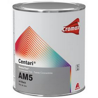 1ltr Cromax Centari MasterTint AM5 Jet Black Tinter