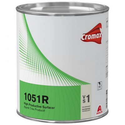 3.5ltr Cromax 1051R White High Productive Surfacer (Each)