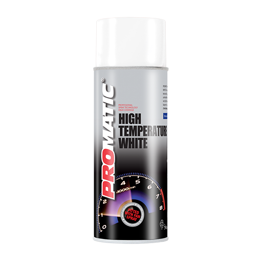 PROMATIC - WHITE HIGH TEMPERATURE AEROSOL (400ML)