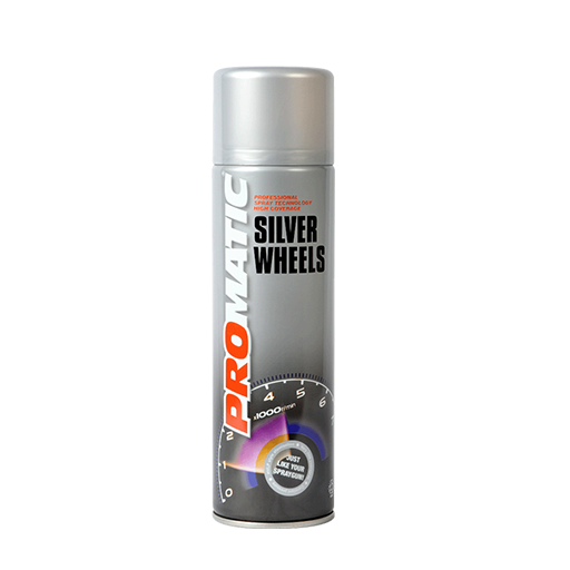 PROMATIC - WHEEL SILVER AEROSOL (500ML)