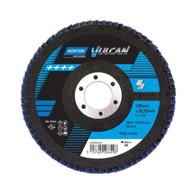 Norton  Vulcan flap disc 125x22mm P80