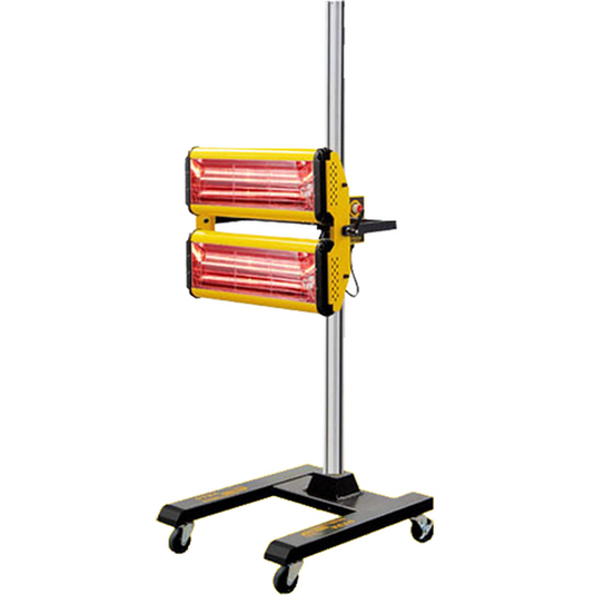 CureTec Double Head Shortwave Infrared Lamp