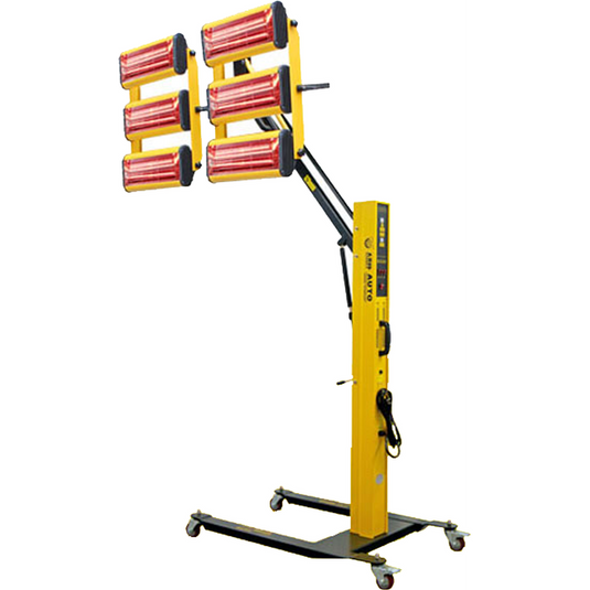 CarTec CureTec Mobile Six Headed Shortwave Infrared Ceramic Coating Dryer 