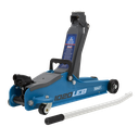 Low Profile Short Chassis Trolley Jack 2 Tonne - Blue