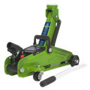 Short Chassis Trolley Jack 2 Tonne - Green