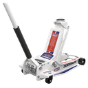Sealey Low Profile Trolley Jack with Rocket Lift 3 Tonne