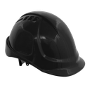 Sealey Worksafe® Vented Safety Helmet - Black