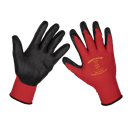 Sealey Worksafe® Nitrile Foam Gloves, X-Large - Pair