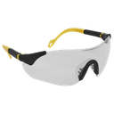 Worksafe® Sports Style Clear Safety Glasses with Adjustable Arms