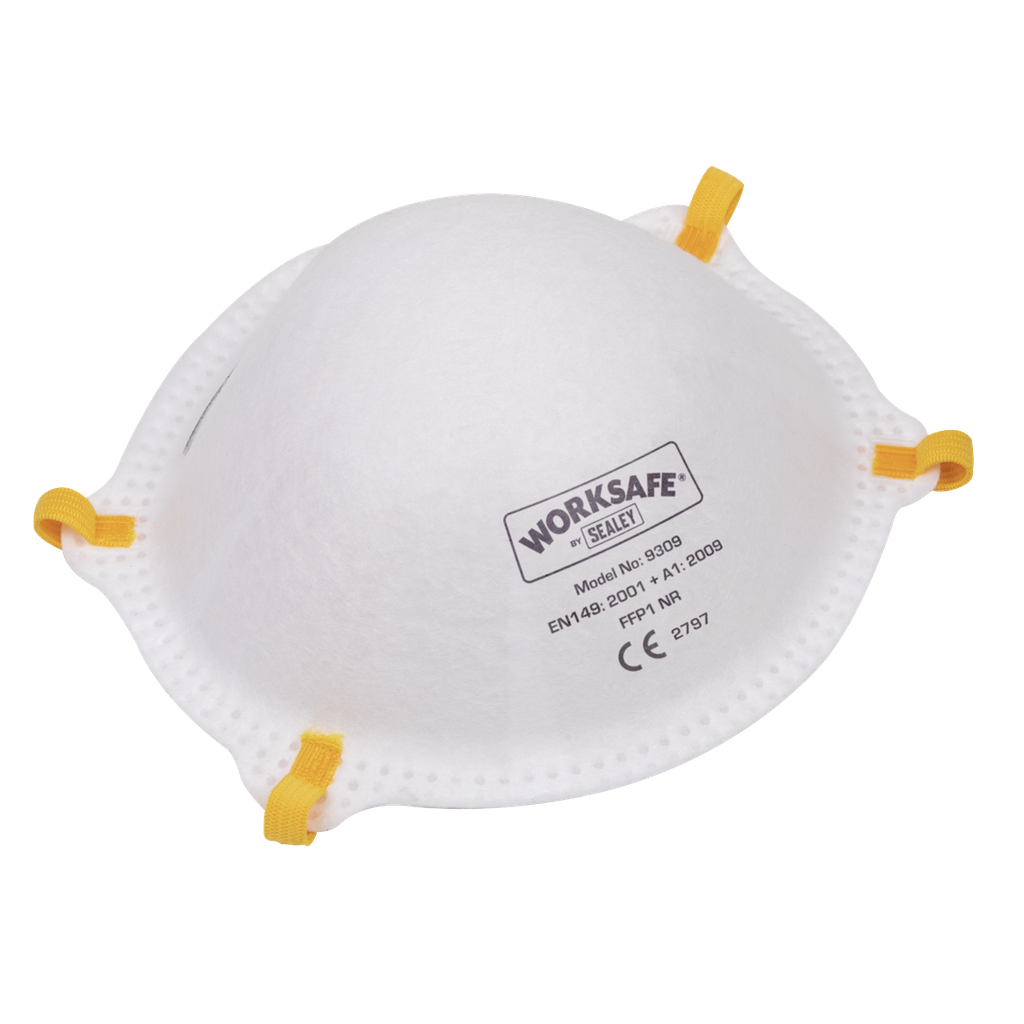 Sealey Cup Mask FFP1 - Pack of 3