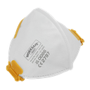 Sealey Worksafe® Fold Flat Mask FFP1 - Pack of 10