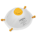Sealey Worksafe® FFP1 Valved Cup Mask - Pack of 3