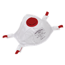 Sealey Worksafe® FFP3 Valved Cup Mask - Pack of 3