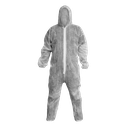 Worksafe® Disposable Coverall, White - Large
