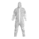 Sealey Worksafe® Disposable Coverall, White - X-Large