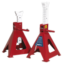 Sealey Auto Rise Ratchet Axle Stands (Pair) 10 Tonne Capacity per Stand