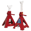 Sealey Auto Rise Ratchet Axle Stands (Pair) 5 Tonne Capacity per Stand