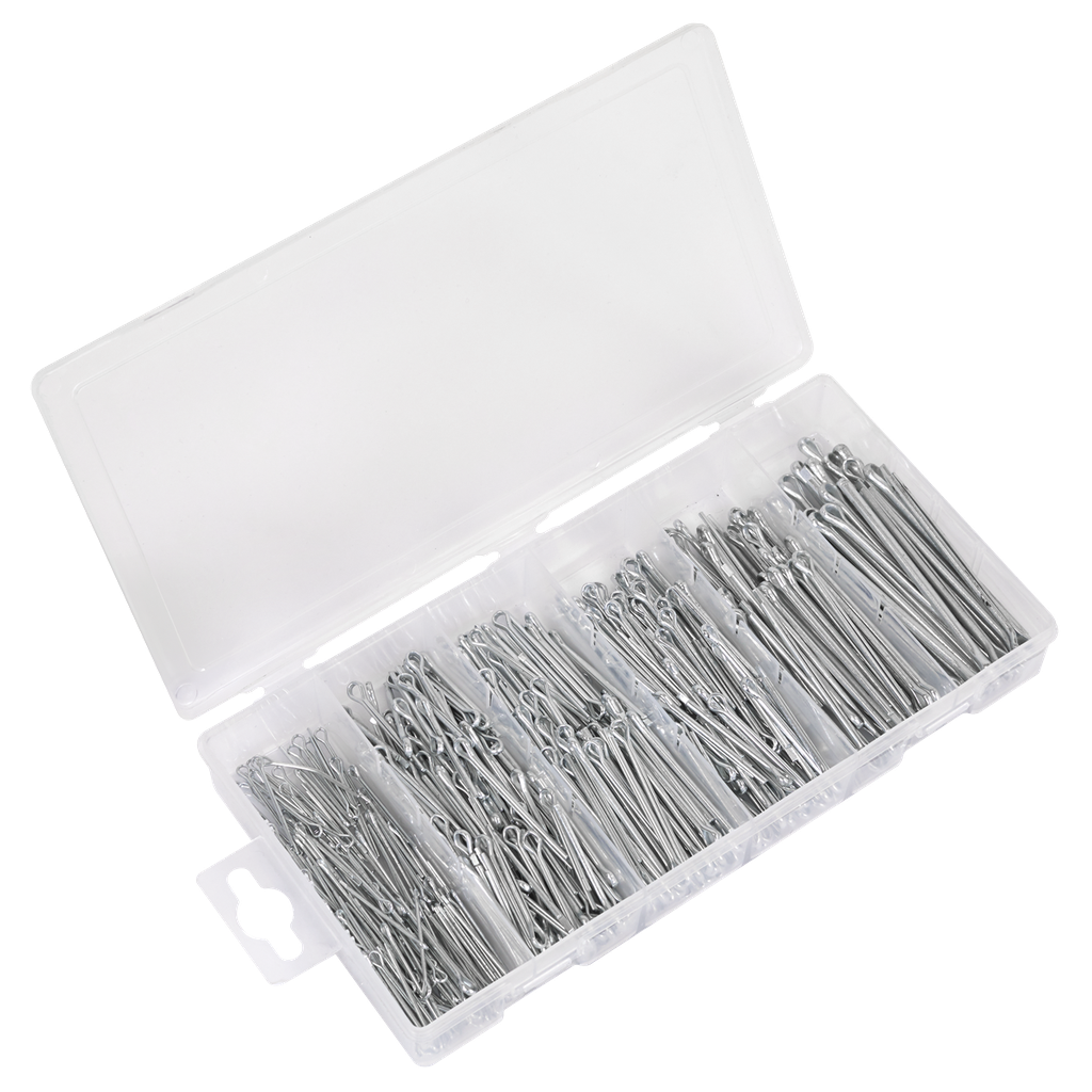 Sealey Metric/Imperial Split Pin Assortment 555pc - Small Sizes