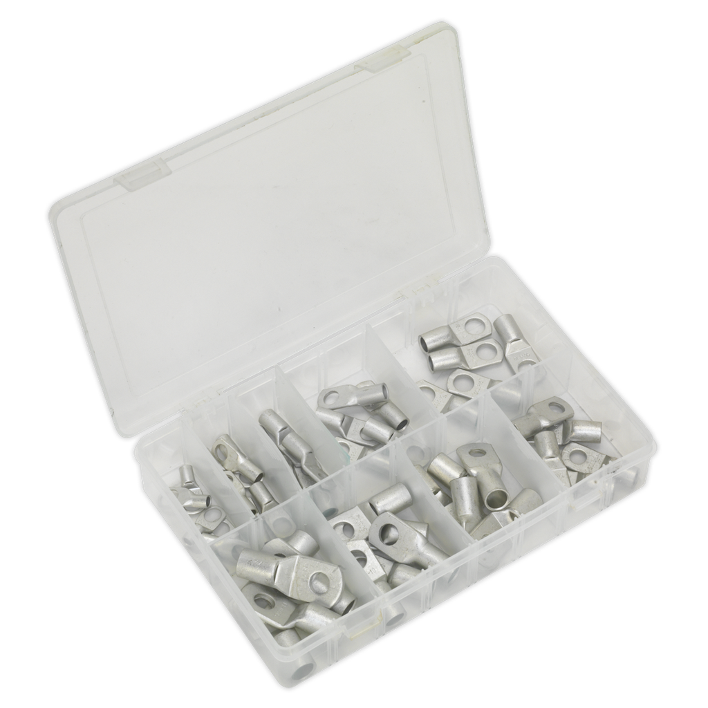 Sealey Copper Lug Terminal Assortment 52pc