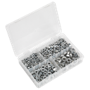Sealey Steel Nut Assortment 1/4"-1/2"UNC 320pc