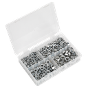 Sealey Steel Nut Assortment 1/4"-1/2"UNC 320pc