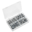 Sealey Nylon Locknut Assortment M6-M12 300pc