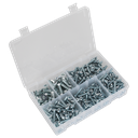 Sealey Machine Screw Assortment Countersunk & Pan Head Pozi - M5