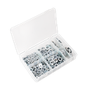 Sealey Flat Washer Assortment M6-M24 Form C 495pc