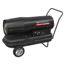 Sealey Space Warmer® Kerosene/Diesel Heater with Wheels 205,000Btu/hr