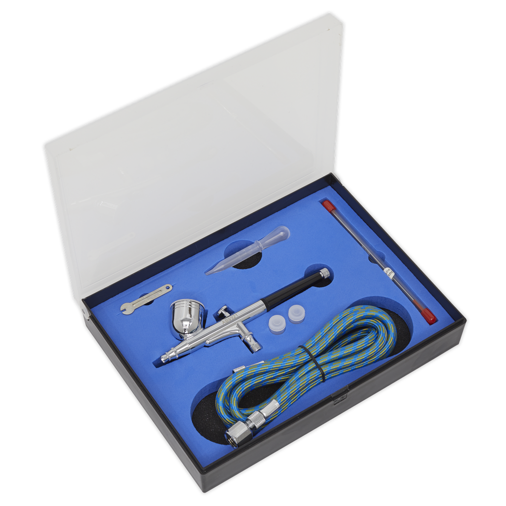 Sealey Gravity Feed Air Brush Kit