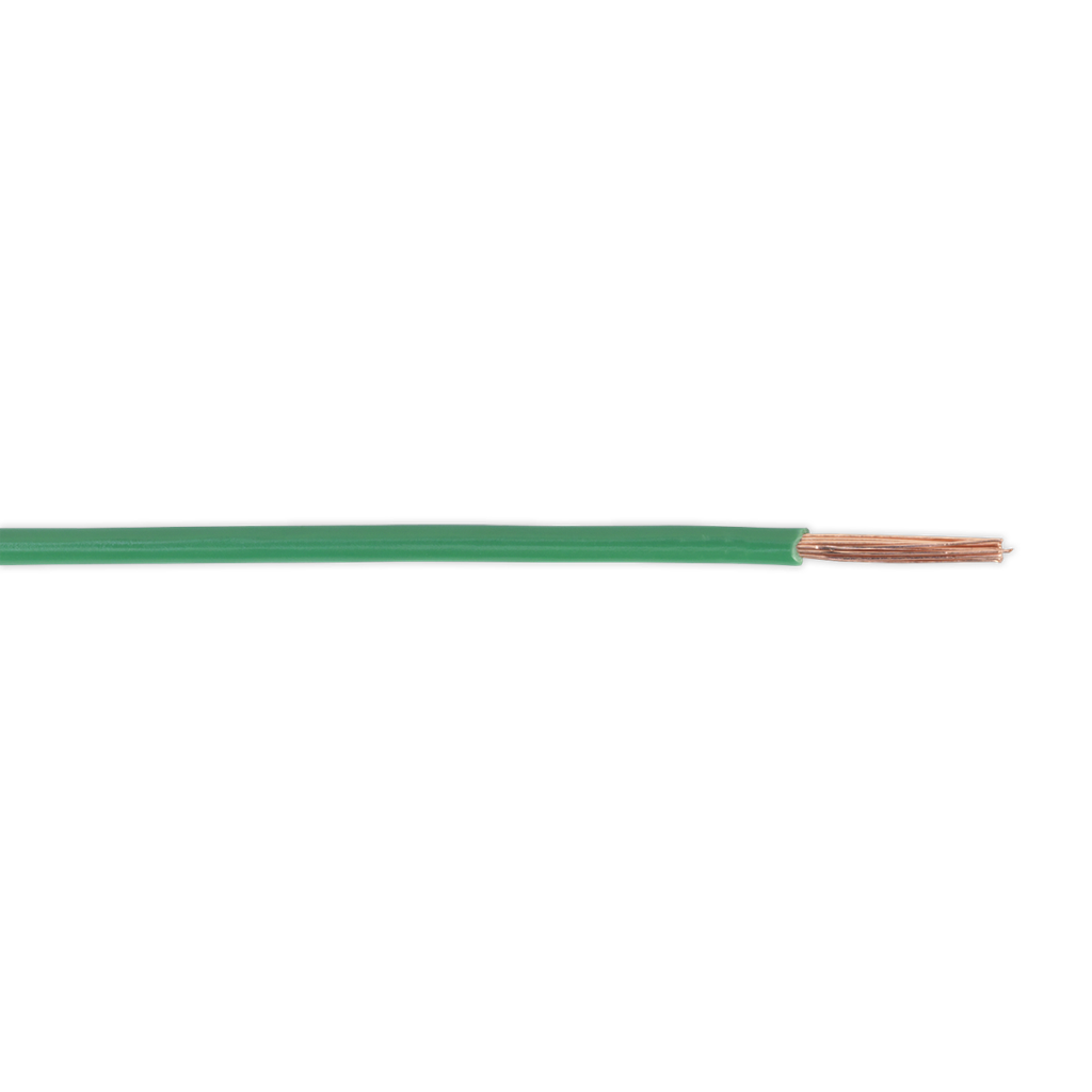 Thin Wall Single Automotive Cable 2mm² 28/0.30mm 50m - Green