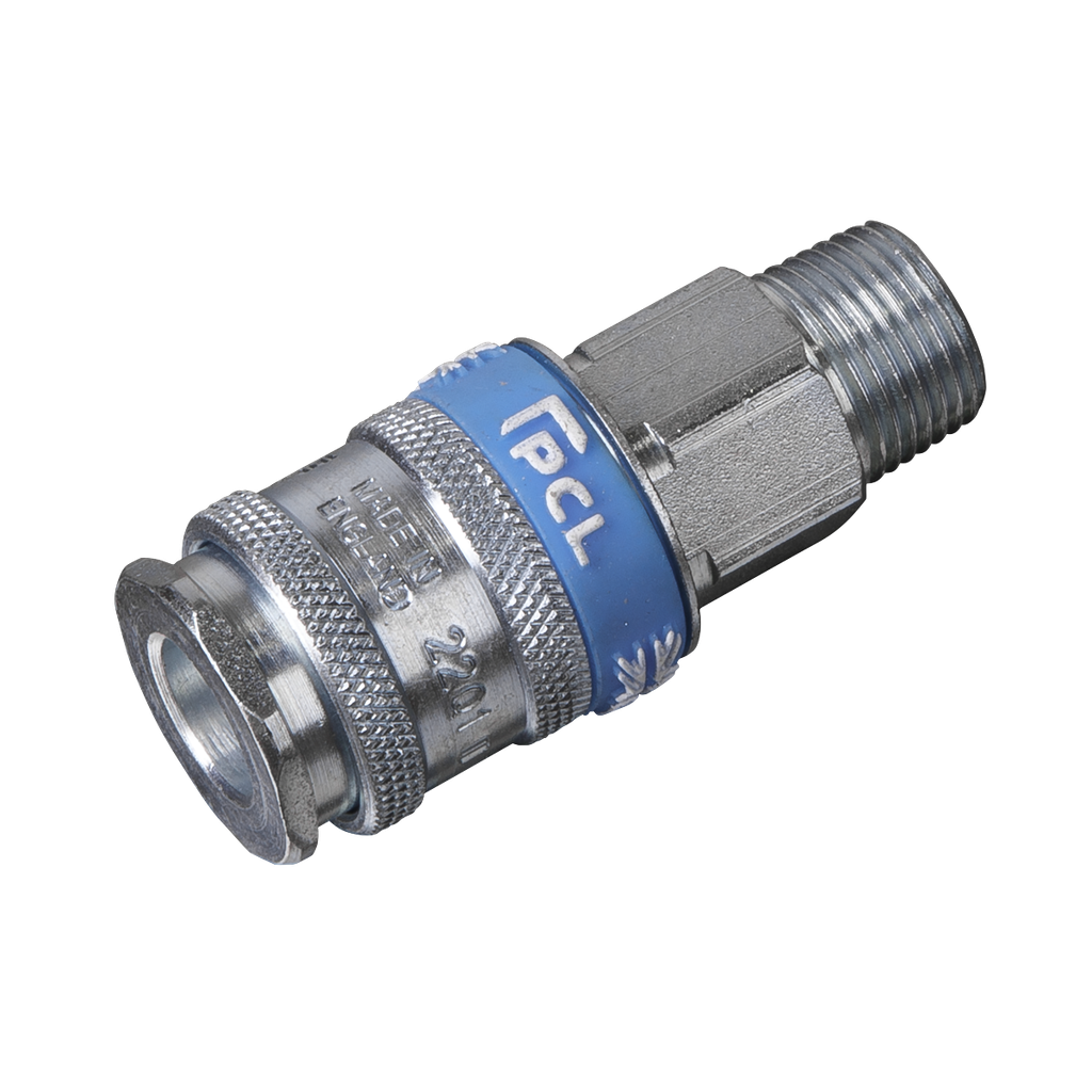 Sealey PCL Coupling Body Male 3/8"BSPT