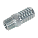 Sealey PCL Screwed Tailpiece Male 1/4"BSPT - 1/2" Hose - Pack of 5