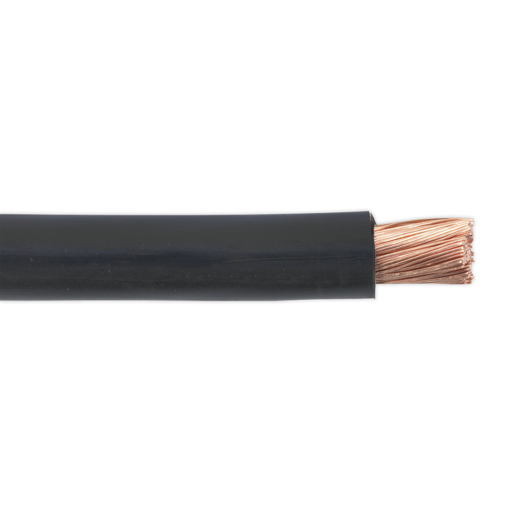 Sealey 300A Automotive Starter Cable 315/0.40mm 40mm² 10m - Black